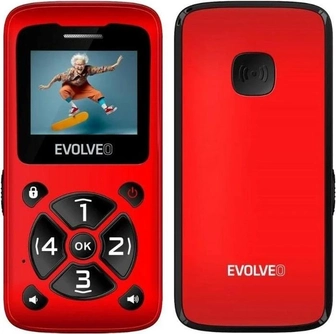 Evolveo EasyPhone ID Red