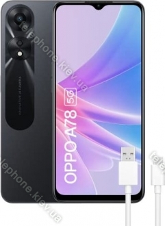 Oppo A78 5G 128GB/4GB Glowing Black