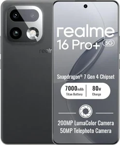 Realme 16 Pro+ 5G 512GB pebble grey