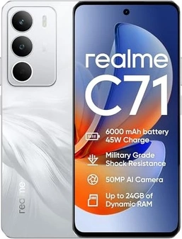 Realme C71 128GB white swan