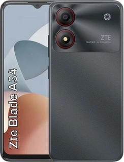 ZTE Blade A34 64GB/2GB Gray