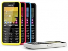 Nokia 301 Dual-SIM blue
