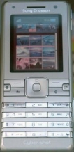 Sony Ericsson K770i star heaven silver