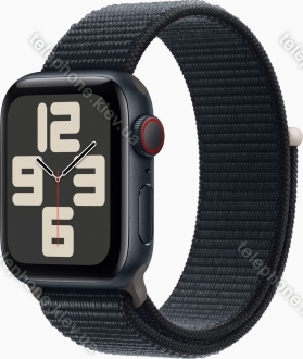Apple Watch SE 2022 (GPS + cellular) 40mm midnight with Sports Loop midnight 
