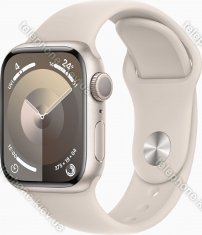Apple Watch Series 9 (GPS) 41mm aluminium Polarstern with sport wristlet S/M Polarstern 