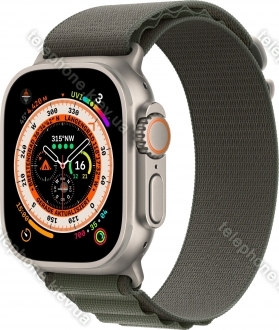 Apple Watch Ultra with Alpine Loop Small green 