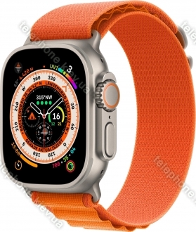 Apple Watch Ultra with Alpine Loop Small orange 