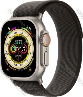 Apple Watch Ultra with Trail Loop S/M black/grey 