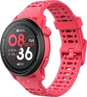 Coros Pace 3 silicone red