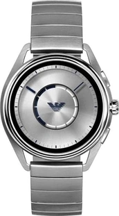 Emporio Armani Connected touchscreen with link bracelet silver