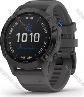 Garmin Fenix 6 Pro solar black/slate grey 