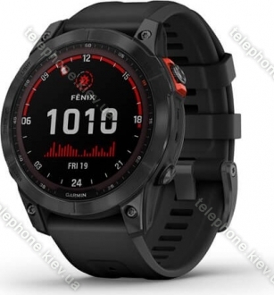 Garmin Fenix 7 solar slate grey/black 