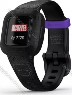 Garmin vivofit jr. 3 Marvel Black Panther activity tracker black 
