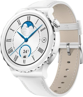 Huawei Watch GT 3 Pro Ceramic 43mm white Leather