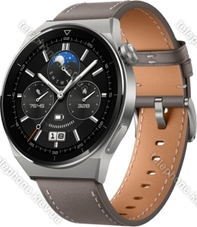 Huawei Watch GT 3 Pro titanium 46mm Gray Leather 