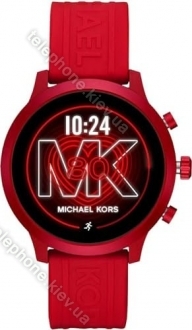 Michael Kors Access MKGO with silicone bracelet red 