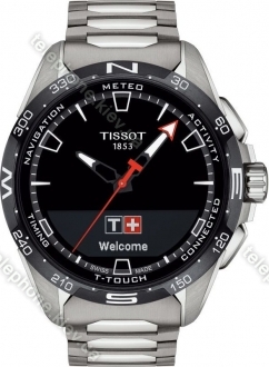 Tissot T-Touch Connect solar silver with link bracelet silver 
