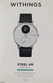 Withings Steel HR 36mm activity tracker white