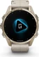 Garmin Fenix 8 43mm Sapphire Soft gold/limestone leather