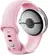 Google pixel Watch 3 (Wi-Fi) 41mm polished Silver with sport wristlet Rose quartz