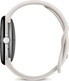 Google pixel Watch 4 (Wi-Fi) 45mm polished Silver with sport wristlet Porcelain