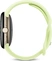 Google pixel Watch 4 (Wi-Fi) 41mm Champagne Gold with sport wristlet Lemongrass