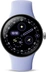 Google pixel Watch 4 (Wi-Fi) 41mm polished Silver with sport wristlet Iris