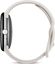 Google pixel Watch 4 (LTE) 45mm polished Silver with sport wristlet Porcelain