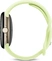 Google pixel Watch 4 (LTE) 41mm Champagne Gold with sport wristlet Lemongrass