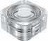 Samsung Galaxy ring size 14 titanium Silver