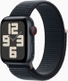Apple Watch SE 2022 (GPS + cellular) 40mm midnight with Sports Loop midnight (MRGE3QF)