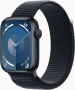 Apple Watch Series 9 (GPS) 45mm aluminium midnight with Sports Loop midnight (MR9C3QF)