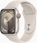 Apple Watch Series 9 (GPS + cellular) 41mm aluminium Polarstern with sport wristlet M/L Polarstern (MRHP3QF)