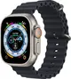 Apple Watch Ultra with Ocean Wristlet midnight