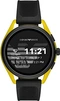 Emporio Armani Connected Smartwatch 3 with Plastic bracelet black/yellow