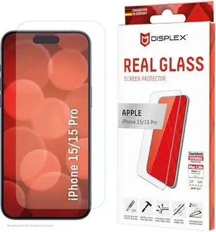 Displex Real glass для Apple iPhone 15/15 Pro