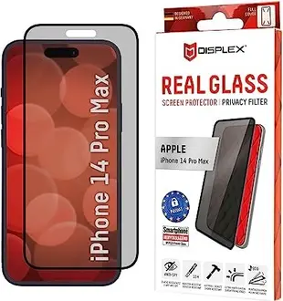 Displex Real glass full cover Privacy для Apple iPhone 14 Pro Max