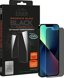 Eiger Mountain glass Black Privacy Screen Protector для Apple iPhone 13/13 Pro