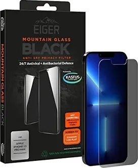 Eiger Mountain glass Black Privacy Screen Protector для Apple iPhone 13 mini