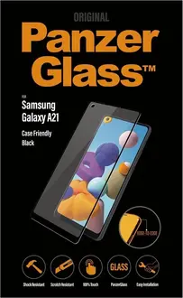 PanzerGlass Edge-to-Edge case Friendly для Samsung Galaxy A21 black