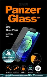 PanzerGlass Edge-to-Edge case Friendly для Apple iPhone 12 mini black