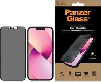 PanzerGlass Edge-to-Edge case Friendly & Privacy AntiBacterial для Apple iPhone 13 mini black