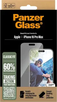 PanzerGlass Screen Protector Classic Fit для Apple iPhone 16 Pro Max