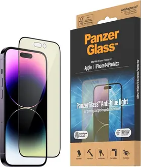 PanzerGlass ultra wide Fit Anti-blue light для Apple iPhone 14 Pro Max