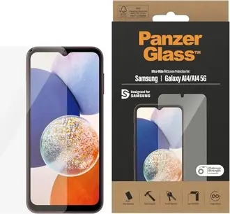 PanzerGlass ultra wide Fit для Samsung Galaxy A14/A14 5G transparent