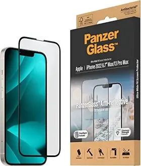 PanzerGlass ultra wide Fit Anti-reflective для Apple iPhone 14 Plus/13 Pro Max