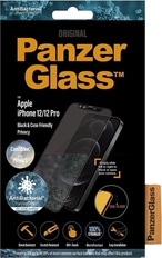 PanzerGlass Edge-to-Edge case Friendly & Dual Privacy & CamSlider для Эпл Айфон 12 Pro/iPhone 12 black
