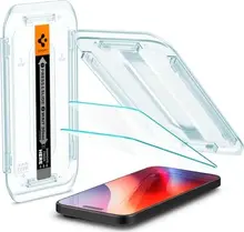 Spigen glass.tR EZ Fit sensor Protection Screen Protector для Apple iPhone 16 Pro, 2-pack