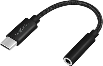LogiLink USB-C on3.5mm jack audio adapter