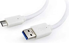 Gembird USB 3.0 AM to Type-C кабель (AM/CM) 3.0m white